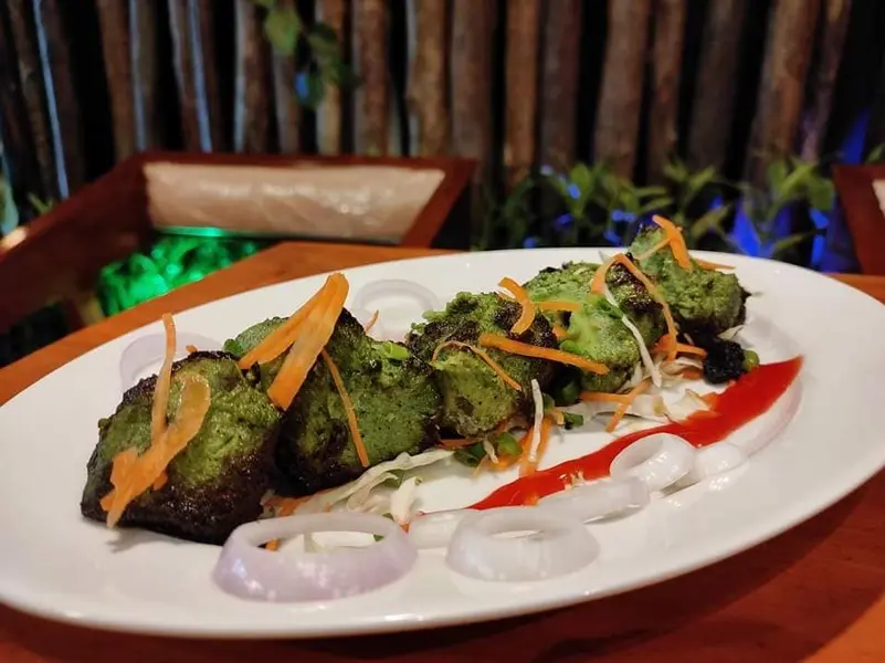 Chicken Boti Reshmi Hariyali Kabab